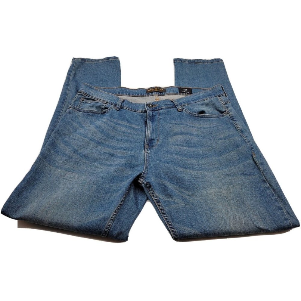 Ring Of Fire Mens Jeans. Size 38x32. Slim. Medium Wash.